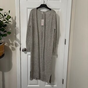 Brodie cashmere long cardigan size S